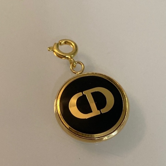 Dior Button Charm Upcycled - Picture 1 of 5
